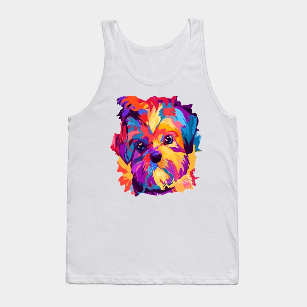 Shih tzu Dog Tank Top by mailsoncello